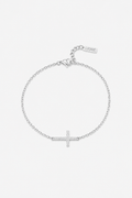 DIAMOND CROSS BRACELET
